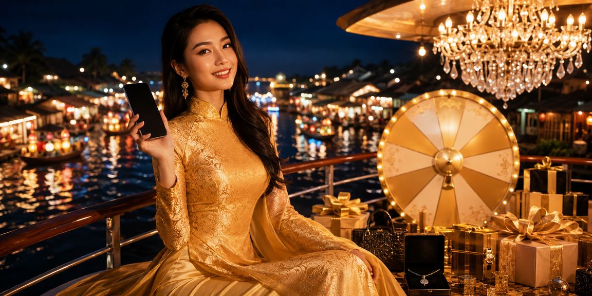 Roulette phong cách áo dài tại Phú Quốc – 50ec
